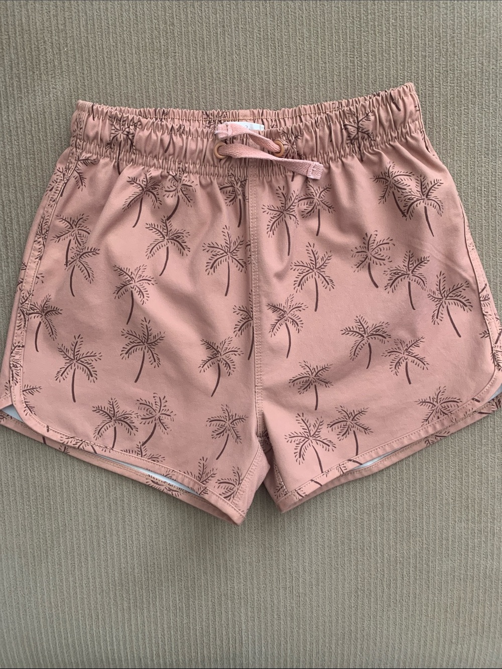 Rylee + Cru Swim Trunk | Palm Tree
